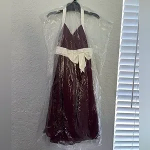 Alfred Angelo Dresses | Used Alfred Angelo Junior Bridesmaid Dress, Mahogany, And Ivory Size J10 | Color: Red/White | Size: 10g | Pm-54301748's Closet Alfred Angelo Dresses | Used Alfred Angelo Junior Bridesmaid Dress, Mahogany, And Ivory Size J10 | Color: Red/White | Size: 10g | Pm-54301748's Closet